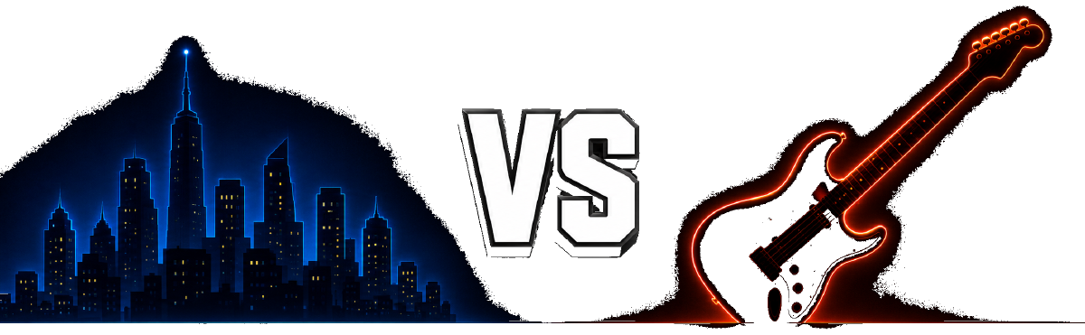 City versus band